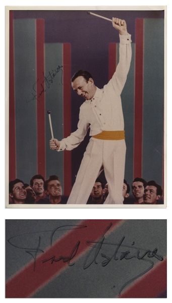 Fred Astaire Signed 8'' x 10'' Photo